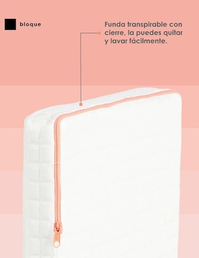 Almohada Bloque firmeza media
