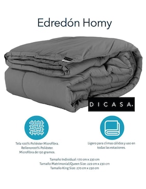 Edredón Dicasa Homy