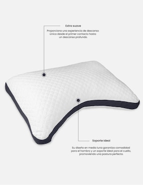 Almohada Smart Bamboo Moon Blend firmeza media