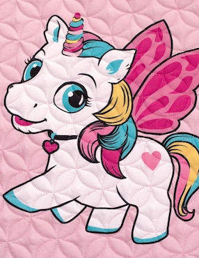 Edredón Elefantito Hogar Unicornio