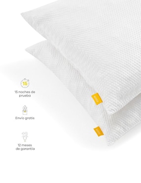 Set de almohadas Nooz Essential firmeza media