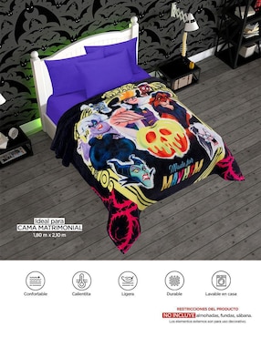 Cobertor Villains Providencia Serenity Disney Villanos Caos