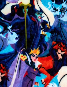 Cobertor Villains Providencia Disney Villanos pura maldad estampado infantil