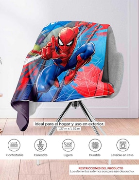 Cobertor Spider-Man Providencia estampado infantil