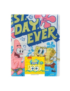 Juego de sábanas de microfibra Providencia Bob Esponja