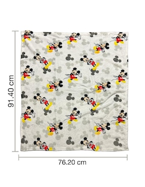 Set frazada/cojin de tejido microfibra Tatys Fashion Mickey Mouse Mickey