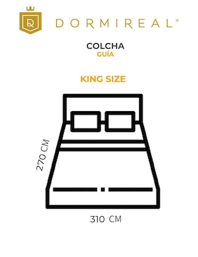 Colcha Dormireal Guía