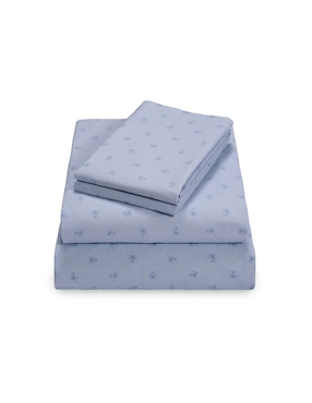 Juego de sábanas de algodón Original Penguin malta blue