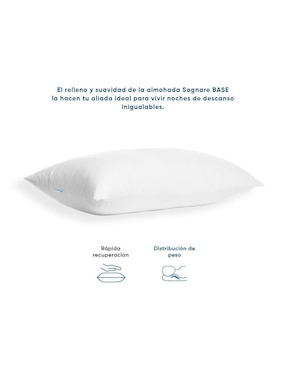 Almohada Sognare Base firmeza media