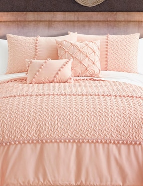 Set edredón Regina Pompoms Coquette