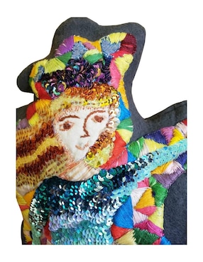 Cojín Ma Monu Sirena De Viento Sirena