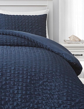 Set edredón Nautica Seersucker Navy