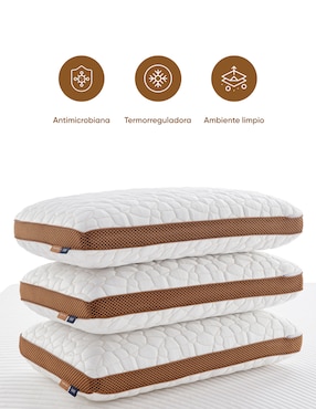 Almohada Luuna Copper Care firmeza alta