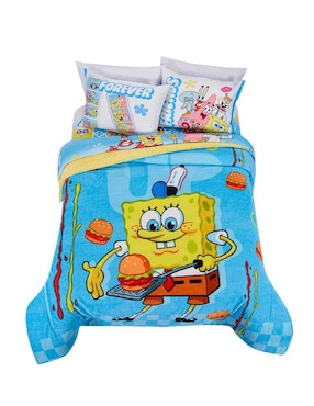 Edredón Providencia Serenity Matrimonial Bob Esponja Order Bob Esponja