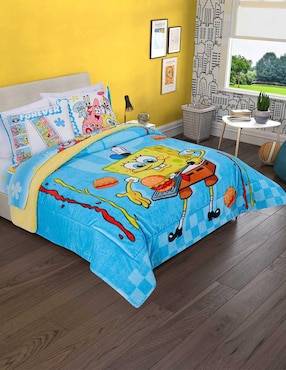 Edredón Providencia Serenity Matrimonial Bob Esponja Order Bob Esponja