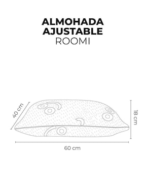 Set de almohada Roomi firmeza alta