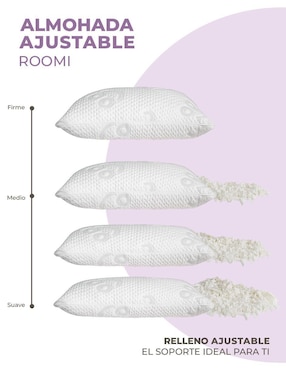 Set de almohada Roomi firmeza alta