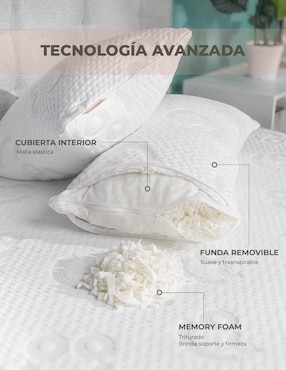 Set de almohada Roomi firmeza alta