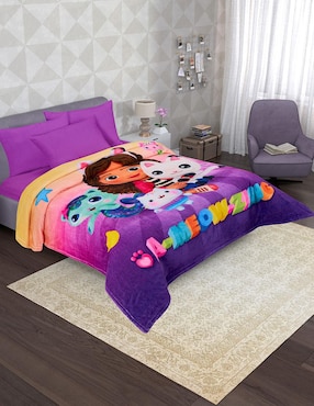 Cobertor Gabby's Dollhouse Providencia Serenity Gabby Ameowzing