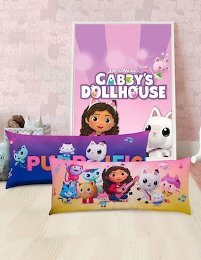 Almohada Providencia Súper Jumbo Gabby Purrific firmeza media