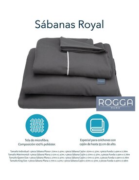 Juego de sábanas de poliéster Dicasa