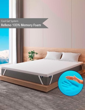 Colchoneta Memory Dream Bamboo Soft confort medio