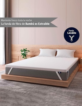 Colchoneta Memory Dream Bamboo Soft confort medio