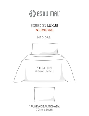Set edredón Esquimal Luxus Lazo