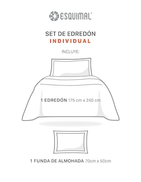Set edredón Esquimal Pinsonic