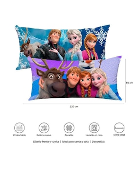 Almohada Providencia Súper Jumbo Frozen Familia firmeza media