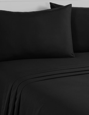 Juego de sábanas de microfibra Kaltex Home Sumie Black