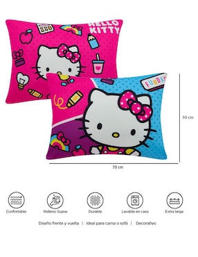 Almohada Providencia Hello Kitty Funday firmeza media