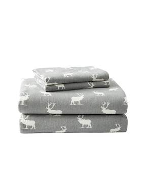 Juego de sábanas de franela 80 hilos Eddie Bauer Elk Grove