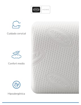 Almohada América Orthopedic firmeza media