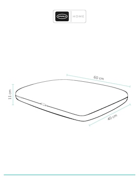 Almohada América Fresh Premium firmeza media