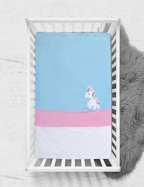Cobertor Chiquimundo estampado infantil
