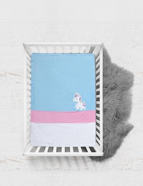 Cobertor Chiquimundo estampado infantil