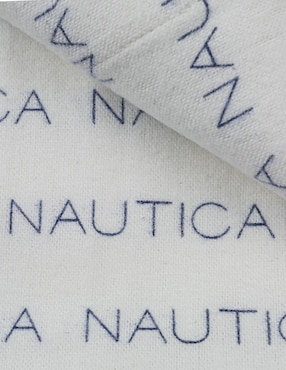 Juego de sábanas de franela 80 hilos Nautica Nautical Typo