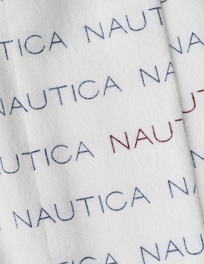 Juego de sábanas de franela 80 hilos Nautica Nautical Typo
