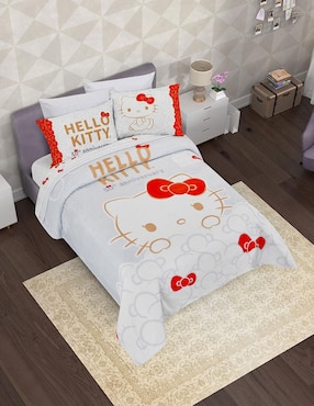 Cobertor Hello Kitty Providencia Serenity 50 Aniversario
