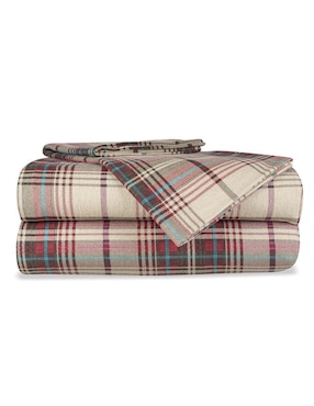 Juego de sábanas de franela 80 hilos Eddie Bauer Montlake Re