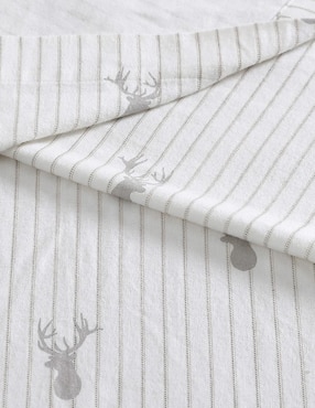 Juego de sábanas de franela 80 hilos Eddie Bauer Deer Lodge