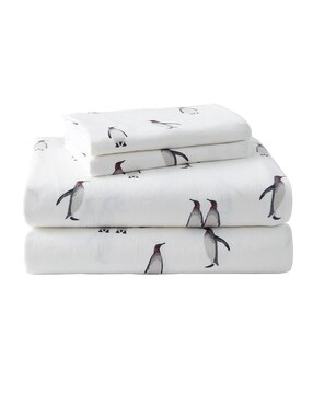 Juego de sábanas de franela 80 hilos Eddie Bauer Rookeries