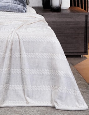 Cobertor Regina Premium Aura estampado texturizado