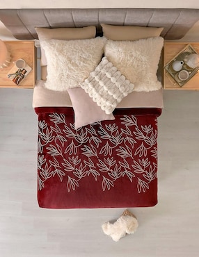 Cobertor Vianney Otoño estampado floral