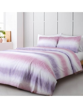 Set Edredón Kaltex Home Flynn Pink Lilac