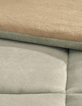 Cobertor Intima Hogar Forest & Sand Luxe estampado texturizado