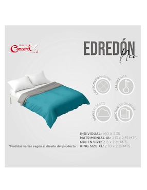Edredón Concord Neo Esmeralda