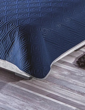 Colcha Concord Navy Steel