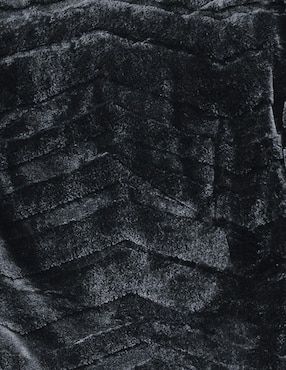 Cobertor Regina Majestic Black Wolf estampado texturizado